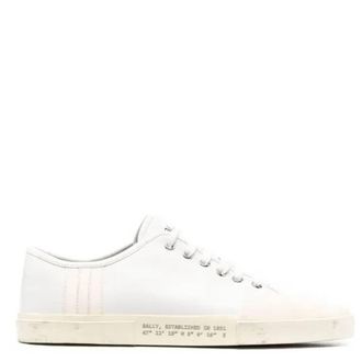 Bally Vrey Leather Low-Top Sneakers