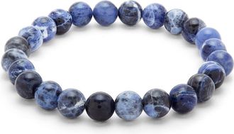 Brook & York Mens Sodalite Bead Bracelet in Blue at Nordstrom
