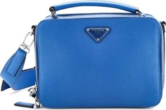 Prada Borsa a tracolla Brique - Blu