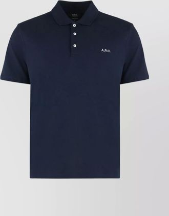 A.P.C. cotton polo shirt