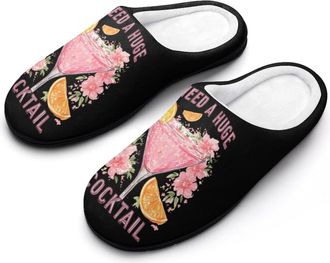 Generic I Need A Huge Cocktail Mens Slippers House Slipper Anti-skid Sole Indoor Shoes Outdoor Comfort Cotton