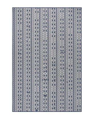 nuLOOM Nuloom Devon Geometric Stiped Indoor/Outdoor Rug