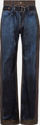 Y / Project Printed straight jeans