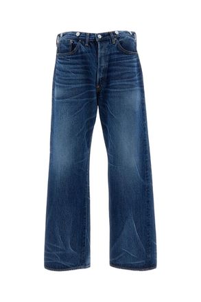 Kaptain Sunshine Regular Fit Straight-Leg Jeans with Vintage Wash