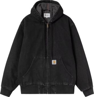 Carhartt Work in Progress OG Active Jacket - Heren - Hoodies - Zwart - S - Katoen - Hoodies & sweatvesten
