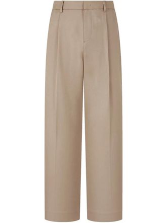 TOMBOY pleat-detail trousers - Neutrals