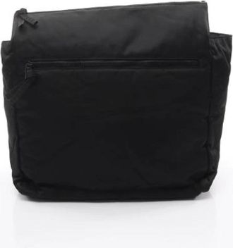 Bottega Veneta Pre-owned Clutch - Heren - Vintage Schoudertas - Zwart - ONE Size - Nylon - Vintage