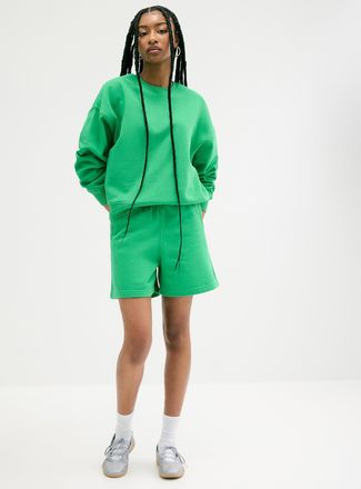 Twik Womens Mid-thigh fleece short