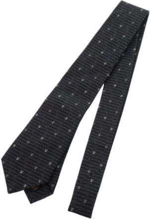 Louis Vuitton Pre-owned Cravat - Heren - Vintage Accessoires - Zwart - ONE Size - Vintage