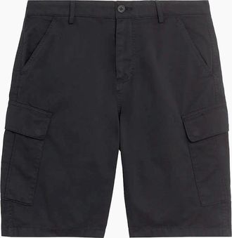 Lyle & Scott Mens Lyle & Scott Cargo Shorts - Black - Size: 32/32