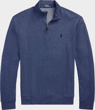 Polo Ralph Lauren Men & apos;s Luxury Double-Knit Jacquard Sweater