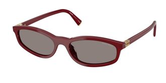 Miu Miu MUA06SF Asian Fit 21I80Q Womens Sunglasses Burgundy Size 54