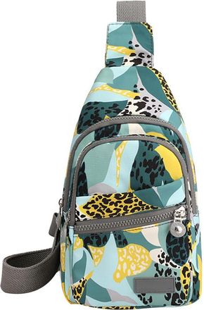 Generic Simple Lightweight Large Capacity Sling Chest Bag for Women Men, Sports Outdoor Travel Hiking Daypack