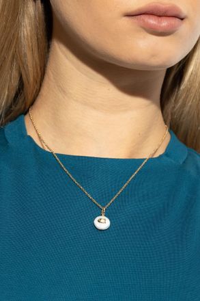 Coach Pendant Necklace, Womens, Gold