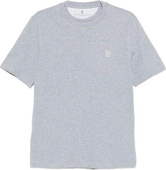 Brunello Cucinelli Crew-Neck T-Shirt With Logo