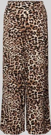 b.young B.Young Wide Leg Culotte mit Eingrifftaschen Modell JOELLA in Mittelbraun, Gr&ouml;&szlig;e 34