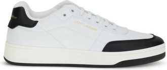Saint Laurent Sl 61 Sneakers - Heren - Sneakers - Wit - 40 1/2 EU - Leer - Schoenen