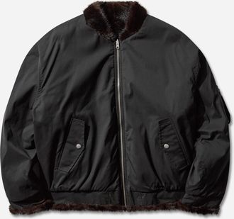 Maison Margiela Men s Reversible Bomber Jacket Brown
