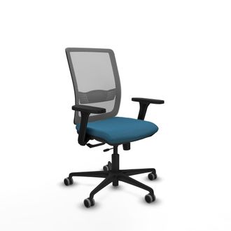 Piqueras y Crespo Silla De Oficina Piqueras Y Crespo Ergon&oacute;mica Negro Espuma