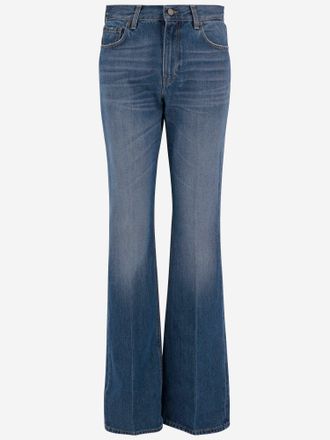 Haikure Flora katoenen denimjeans