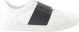 Valentino Garavani Open Sneaker - Heren - Sneakers - Wit - 40 EU - Leer - Schoenen
