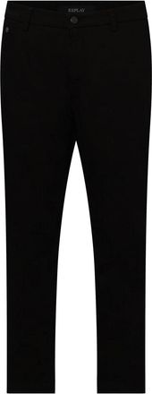 Replay Mens Regular Fit Chinos in Black - Size 32W/32L