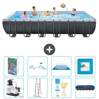 Intex Piscina Ultra Xtr Rectangular - 732x366x132 Cm - 9-piezas S539