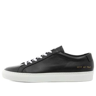 Common Projects (WMNS) Common Projects Achilles Low Black White Sole 6017-7547