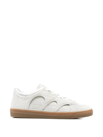 Santha Love Park Suede White/silver