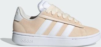 adidas Womens Grand Court Alpha Shoes - Beige Leather - Size UK 5.5