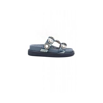 Kurt Geiger Schoenen, Dames, Blauw, 37 EU, Sandalen