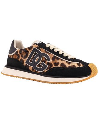 Dolce & Gabbana Dg Cushion Leather Sneaker