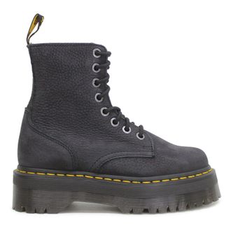 Dr. Martens Jadon III Tumbled Nubuck Unisex Ankle Boots - Charcoal Grey - Size:UK 6.5