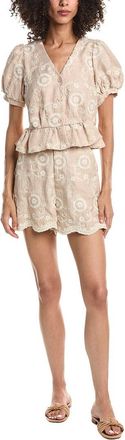 ANNA KAY 2pc Embroidery Top & Short Set
