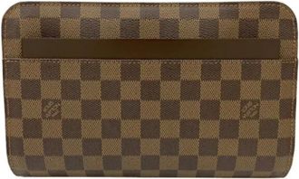 Louis Vuitton Pre-owned Clutches, female, Brown, Size: ONE SIZE Pre-owned Canvas louis-vuitton-bags