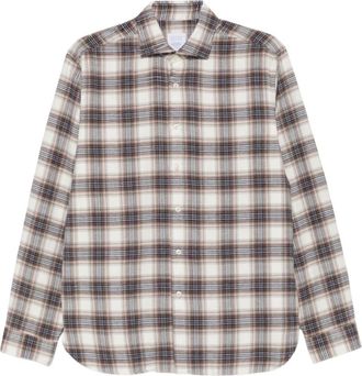 Xacus Grey Regular Check Shirt