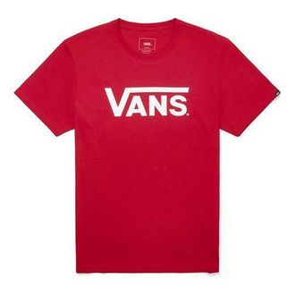 Vans Mens Vans Tee Attack Classic Logo Short Sleeve Casual Red VN0A33ZLR30