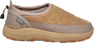 Suicoke Beige Suede Toggle Open-Back Mules