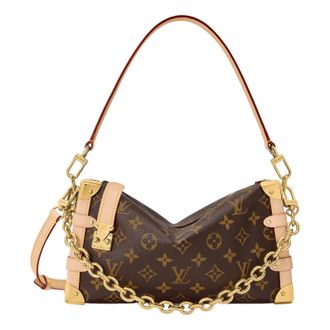 Louis Vuitton (WMNS) LOUIS VUITTON Side Trunk MM East West Brown M28385