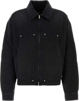Amiri Black Shirt Collar Jacket