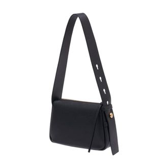Tory Burch Womens Shoulder Bag Black Cowhide
