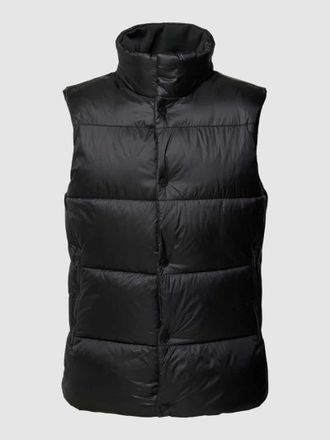 Cinque Steppweste mit Stehkragen Modell Connect in Black, Größe S