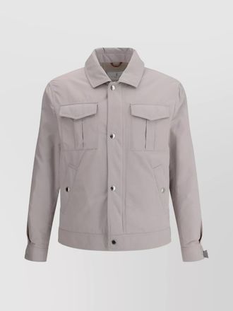 Brunello Cucinelli waterproof shirt jacket