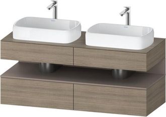 Duravit Qatego Consola Mueble Bajo Lavabo, 2 Extensiones, 2 - Duravit
