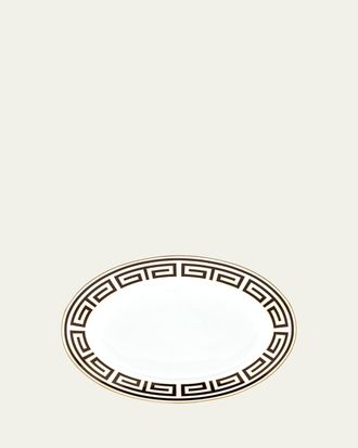 Ginori 1735 Labirinto Ebano Oval Flat Platter