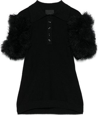 Givenchy Polo con pompon - Nero