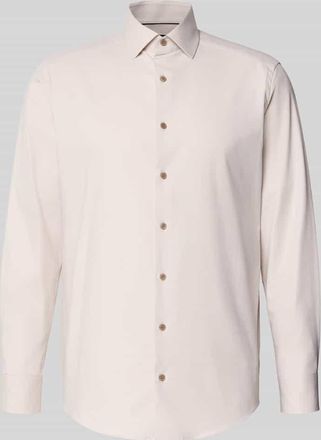 Olymp Regular Fit Business-Hemd mit Kentkragen in Sand, Gr&ouml;&szlig;e 39