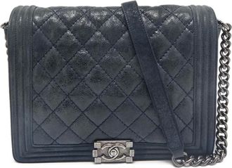 Chanel Boy Chanel schoudertas - Blauw