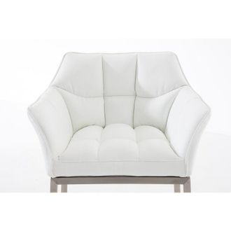 Clp Clp - Set De 2 Taburetes Damaso Blanco Acero Inoxidable