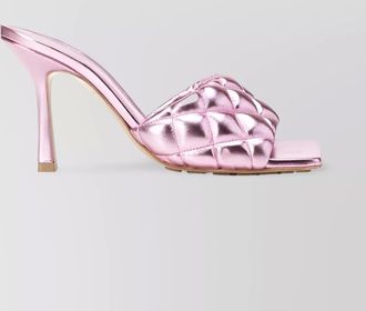 Bottega Veneta lamb leather quilted sandals